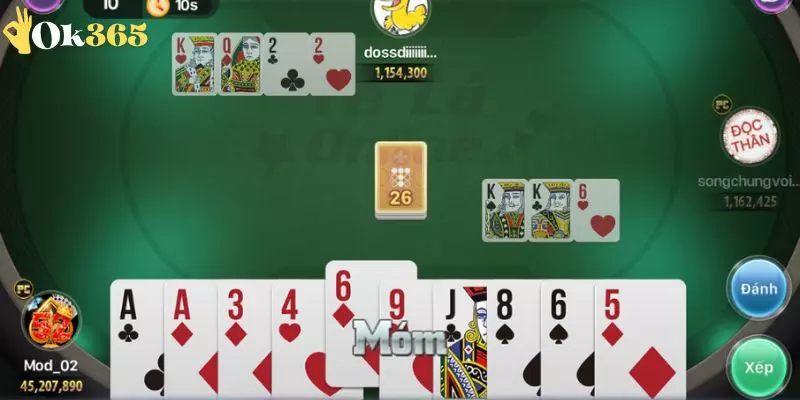 Giới thiệu về game Phỏm OK365