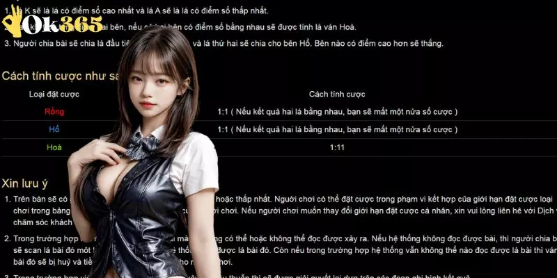 Luật chơi Roulette OK365