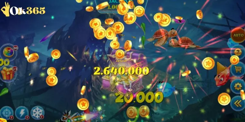 Lưu ý khi xả đạn trong bắn cá OK365