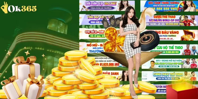 Nhà cái cung cấp hàng loạt khuyến mãi hấp dẫn