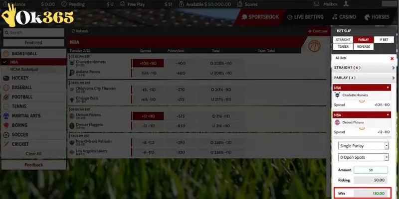 Ưu nhược điểm của kèo Parlay tại OK365