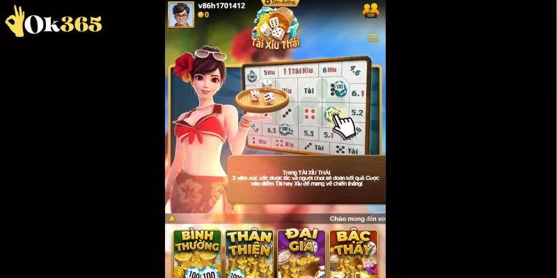 Giới thiệu game Tài Xỉu Thái tại OK365